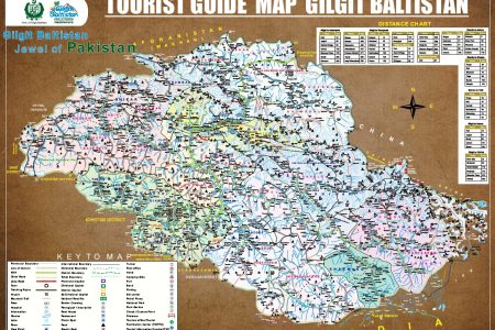Tourist Guide Map Gilgit-Baltistan